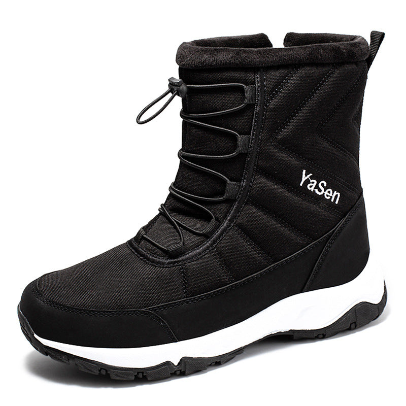 Men’s Waterproof Fleece-Lined Snow Hiking Boots