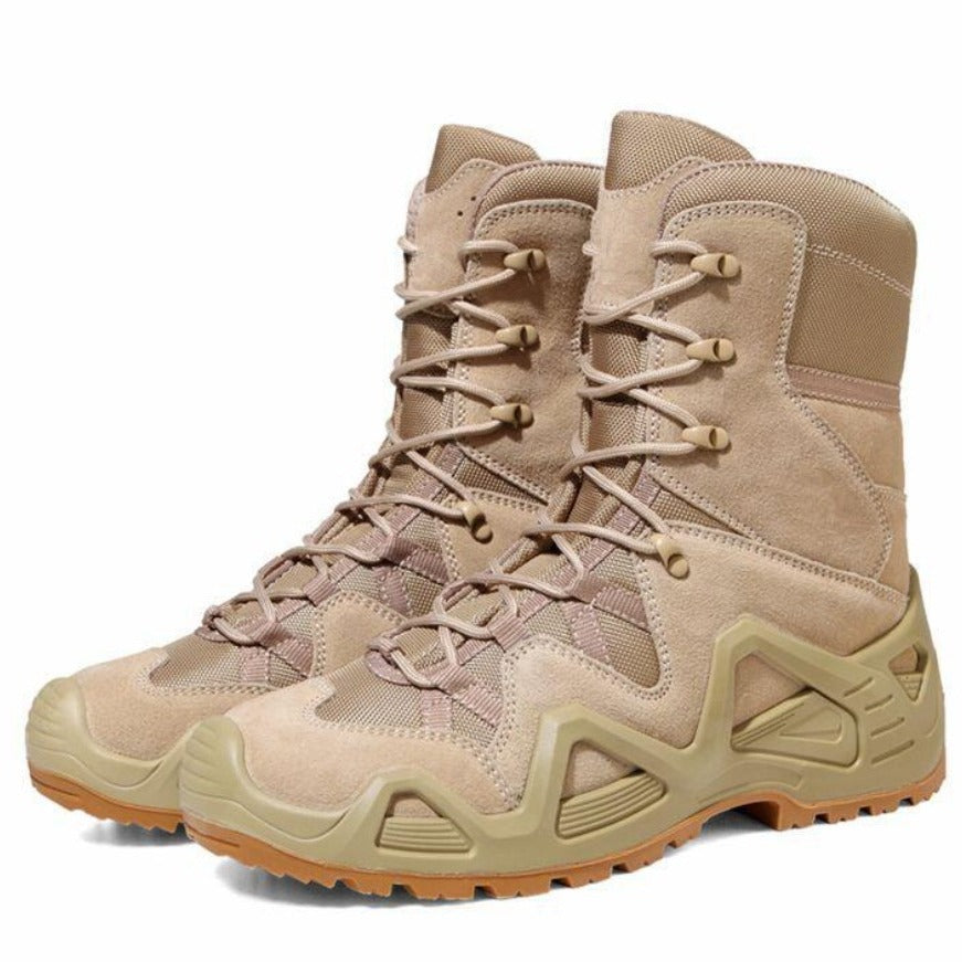 Mid-High Military Combat Hiking Training Boots
