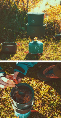 Widesea Heat-Collecting Outdoor Camping Cookware Set