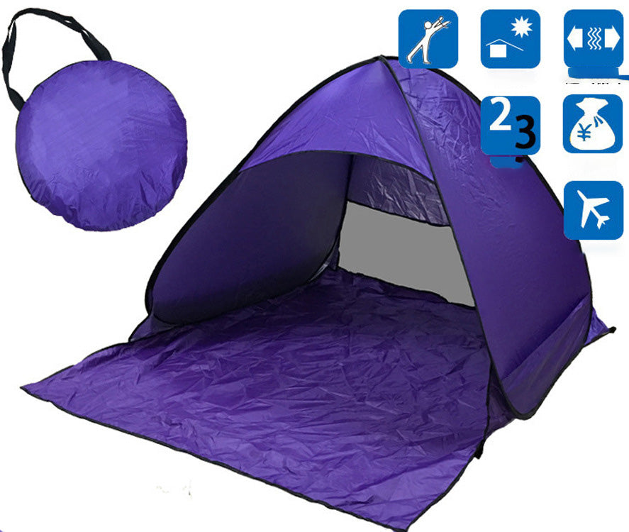 Quick-Setup Outdoor Camping Beach Sunshade Tent
