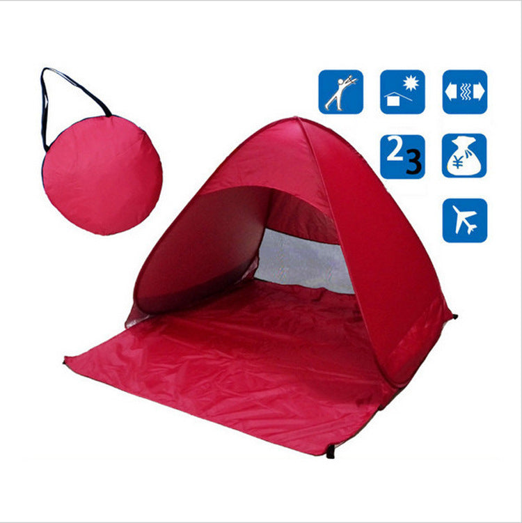 Quick-Setup Outdoor Camping Beach Sunshade Tent