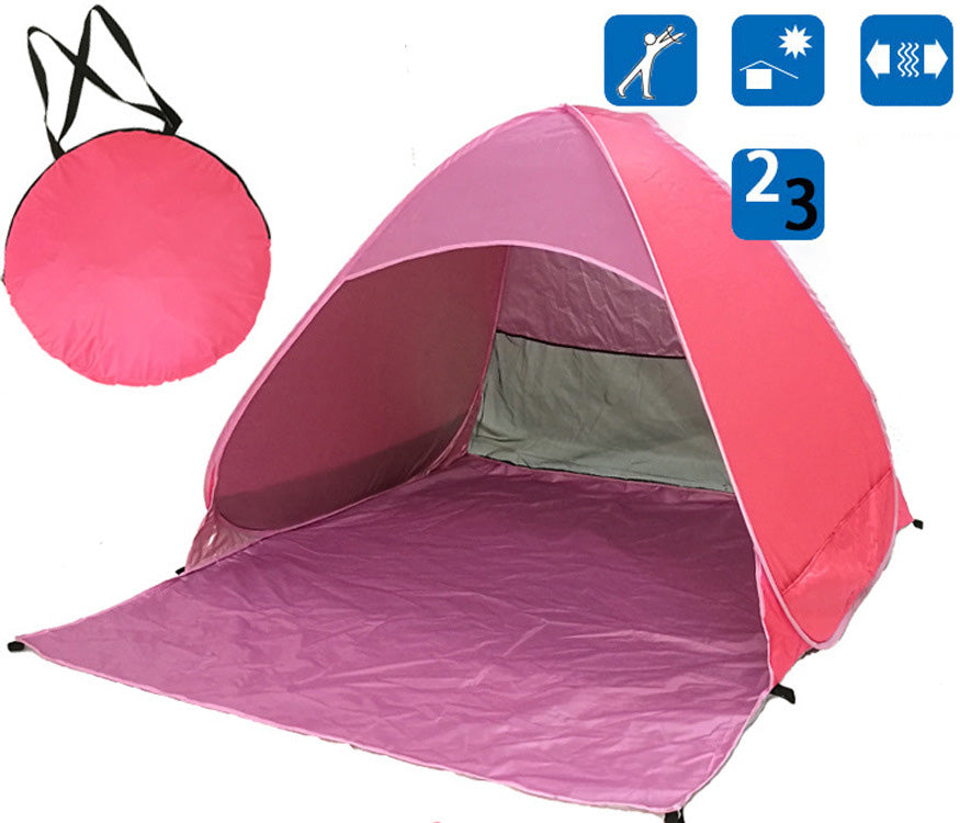 Quick-Setup Outdoor Camping Beach Sunshade Tent