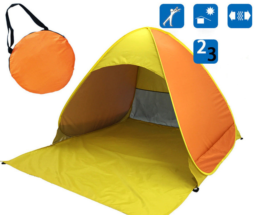Quick-Setup Outdoor Camping Beach Sunshade Tent