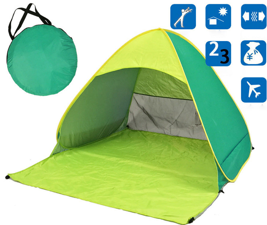 Quick-Setup Outdoor Camping Beach Sunshade Tent