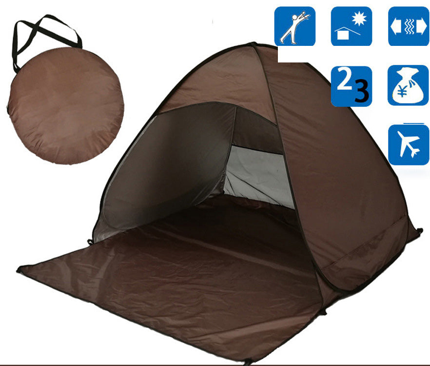 Quick-Setup Outdoor Camping Beach Sunshade Tent