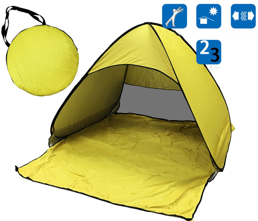 Quick-Setup Outdoor Camping Beach Sunshade Tent