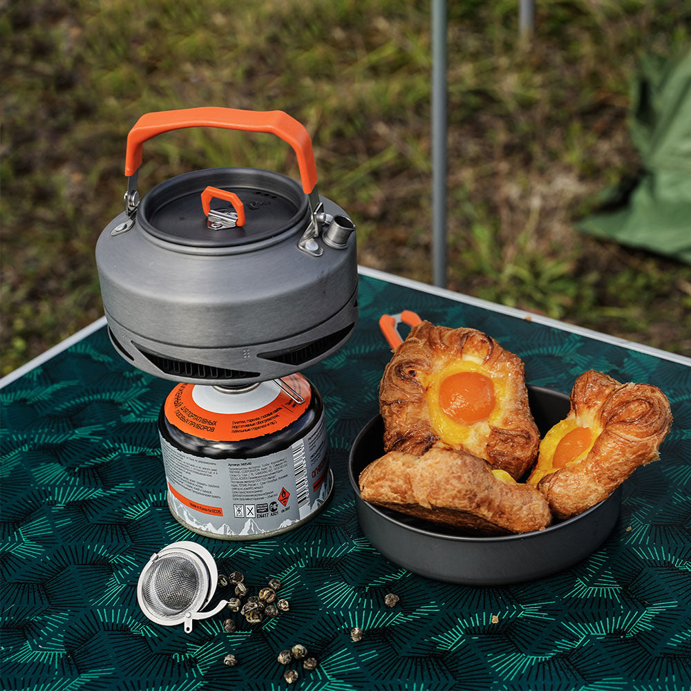 Portable Outdoor Camping Cookware Heat Set