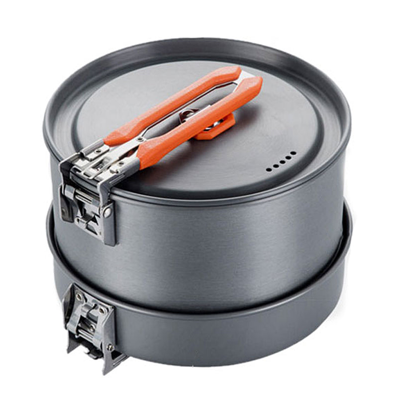 Portable Outdoor Camping Cookware Heat Set