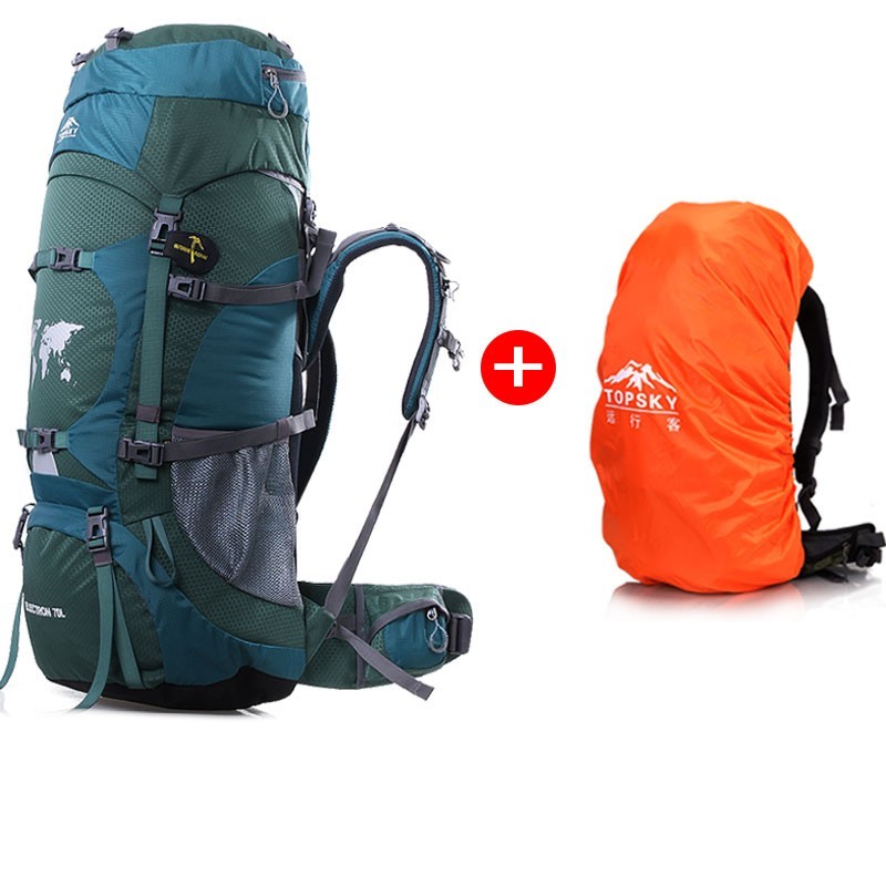 Large-Capacity Waterproof Multifunctional Hiking Backpack