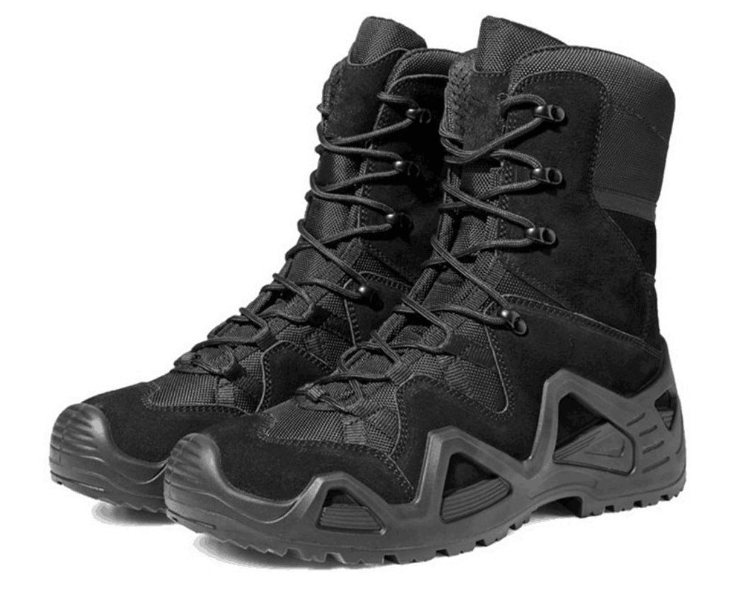 Mid-High Military Combat Hiking Training Boots