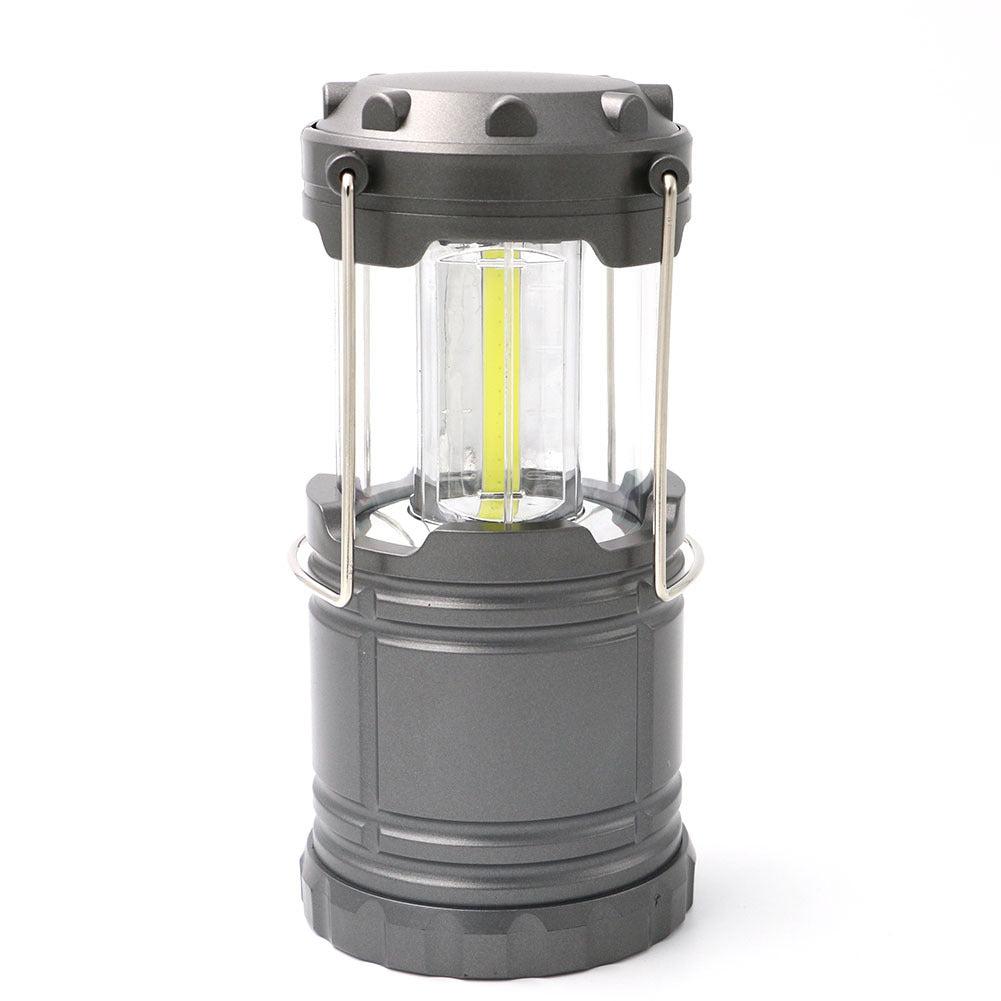 COB LED Portable Telescopic Camping Lantern With Hook