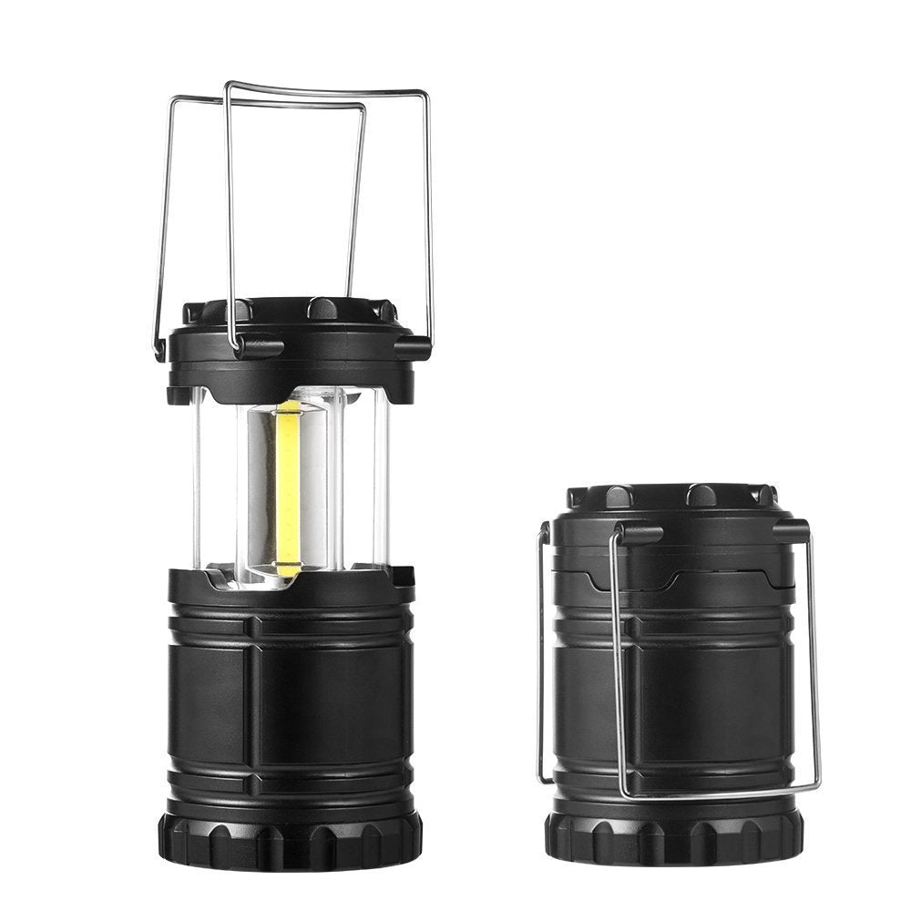 COB LED Portable Telescopic Camping Lantern With Hook