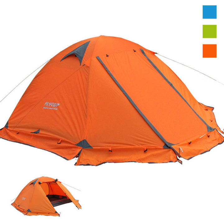 Double-Person Aluminum Pole Anti-Storm Camping Tent