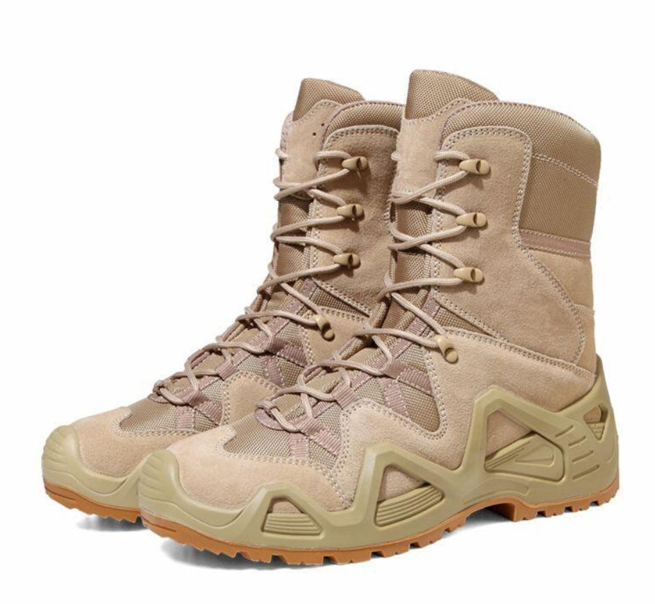Mid-High Military Combat Hiking Training Boots