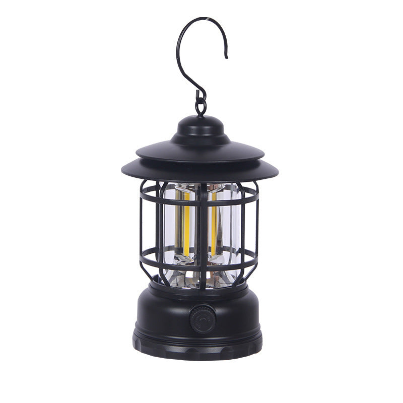 Retro Revolving Rechargeable Outdoor Camping Lantern