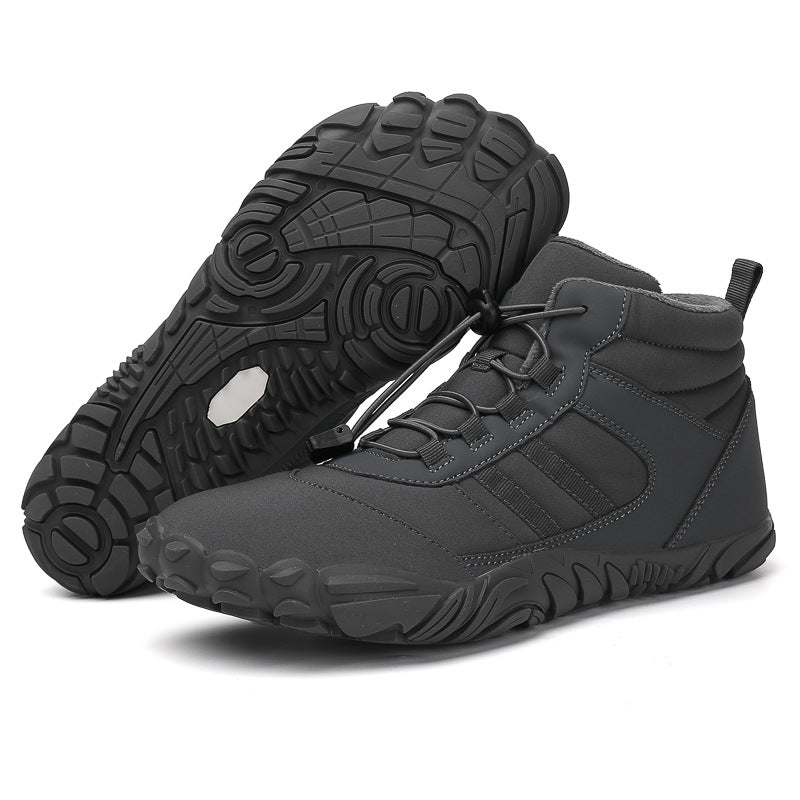 High-Top Snow Hiking Boots Warm Velvet Lined