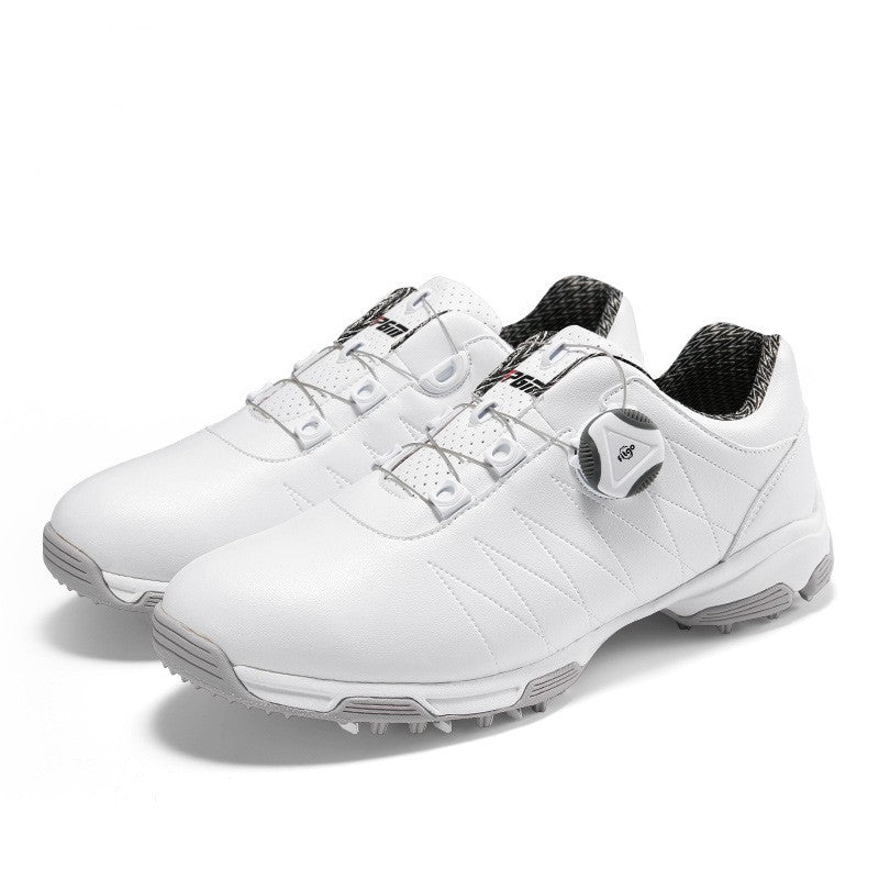 Women’s Waterproof Golf Shoes Anti-Slip Spin-Lace
