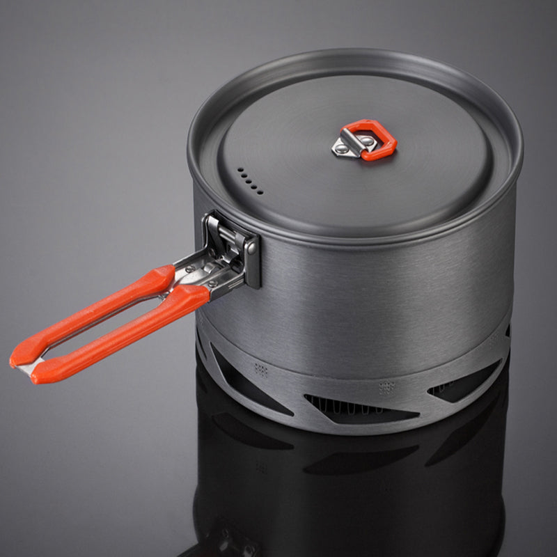 Camping Cookware Set Heat Exchanger Pot Kettle