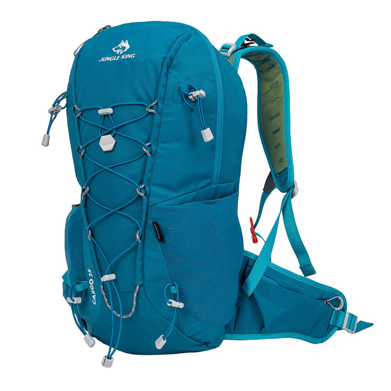 Outdoor Zippered Foldable High-Capacity Hiking Backpack
