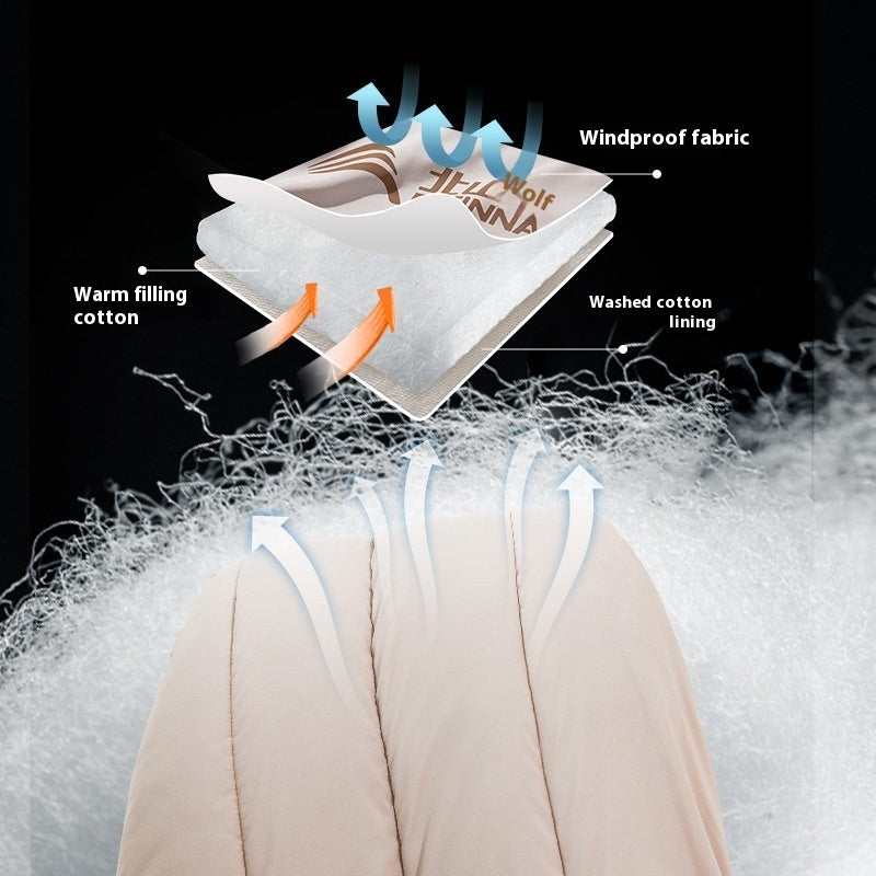 Double-Person Thickened ColdProtection Camping Sleeping Bag