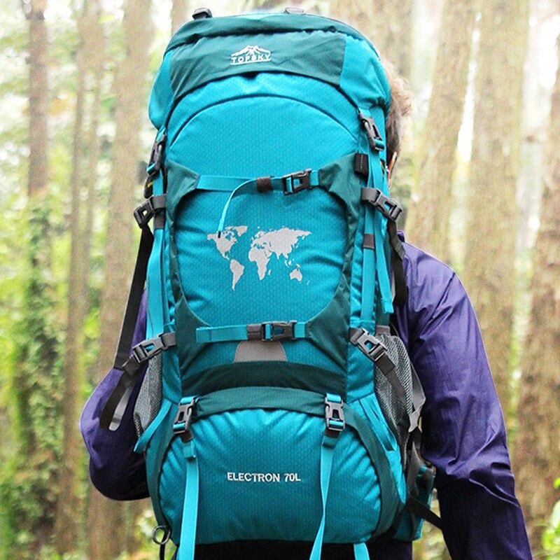 Large-Capacity Waterproof Multifunctional Hiking Backpack
