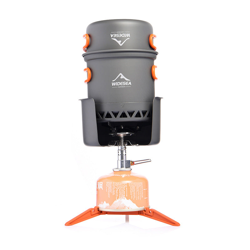 Widesea Heat-Collecting Outdoor Camping Cookware Set