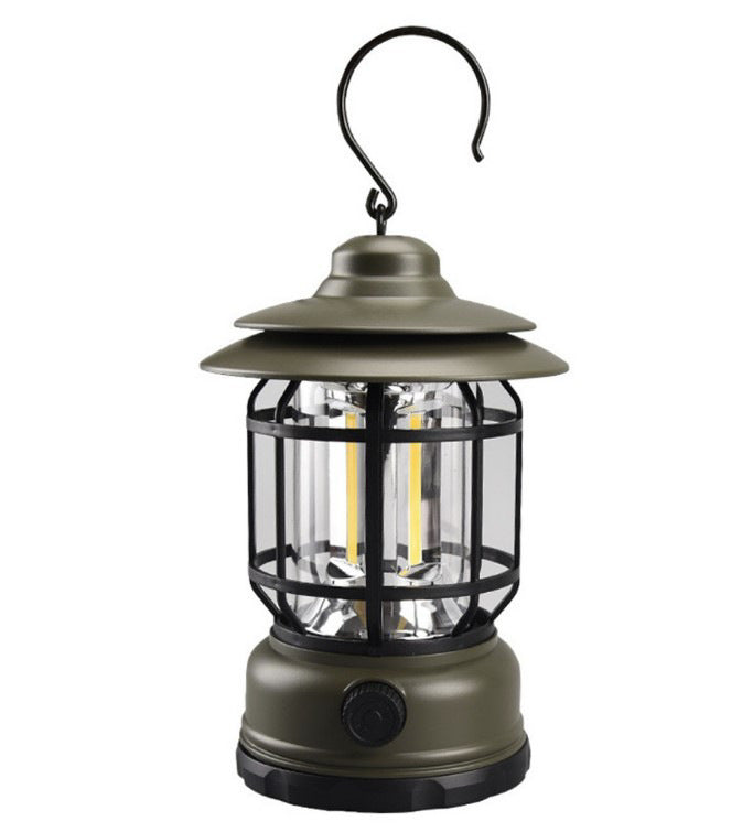 Vintage Revolving Rechargeable Outdoor Camping Lantern