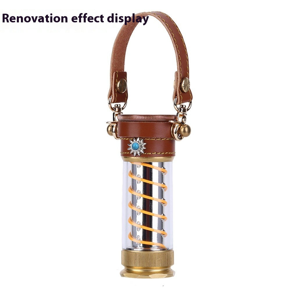 Beibang Edison Camping Lantern 3-Piece Set With Leather Rope