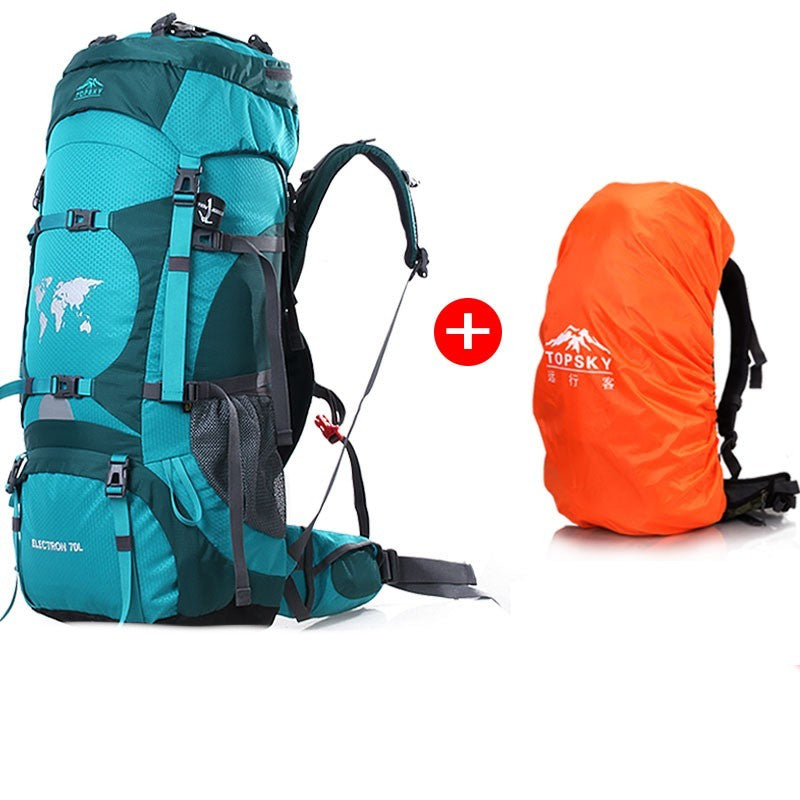 Large-Capacity Waterproof Multifunctional Hiking Backpack
