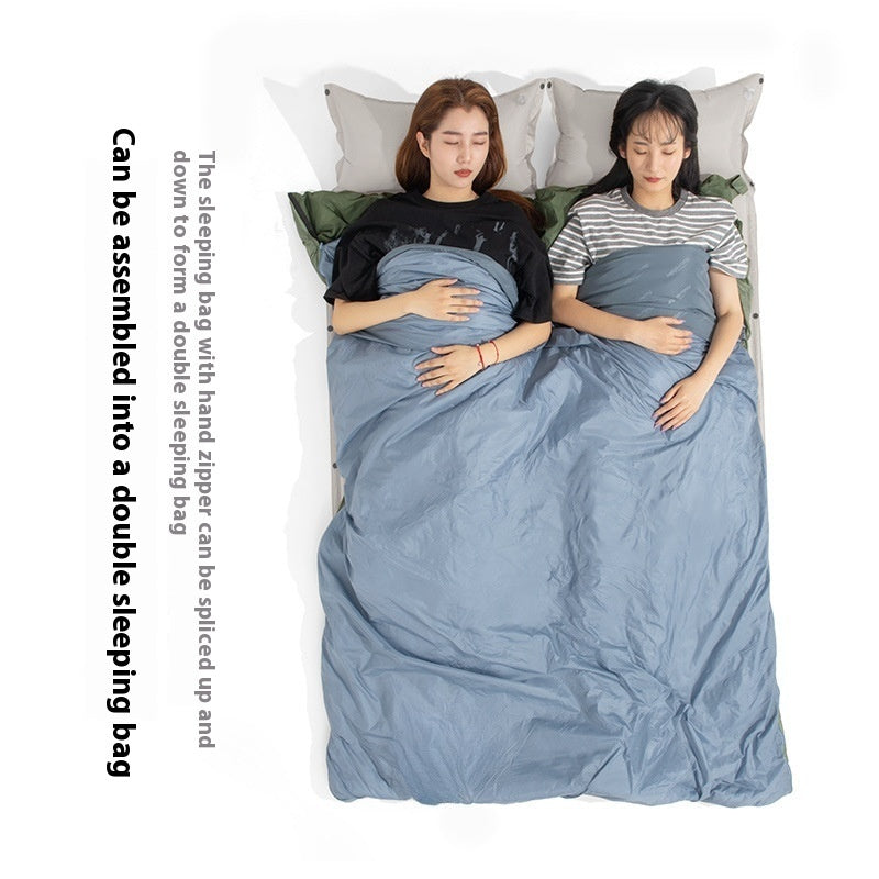 Summer Thin Envelope Sleeping Bag Portable For Camping