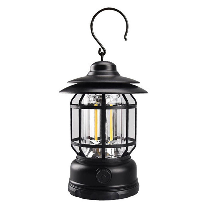 Vintage Revolving Rechargeable Outdoor Camping Lantern