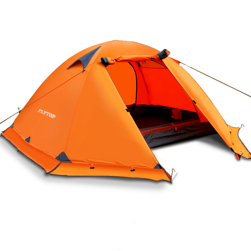 Double-Person Aluminum Pole Anti-Storm Camping Tent