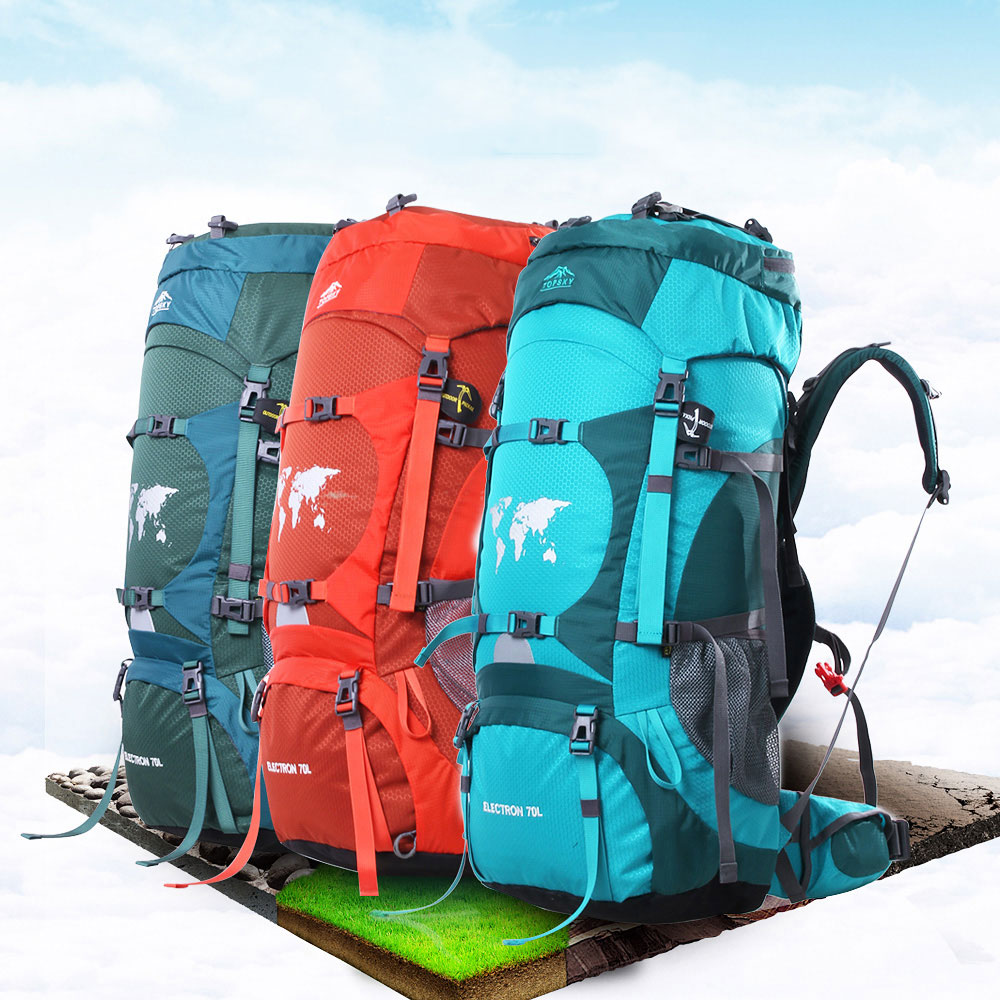 Large-Capacity Waterproof Multifunctional Hiking Backpack