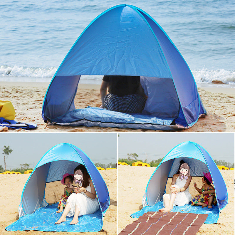 Automatic Quick-Open Sunshade Outdoor Camping Beach Tent