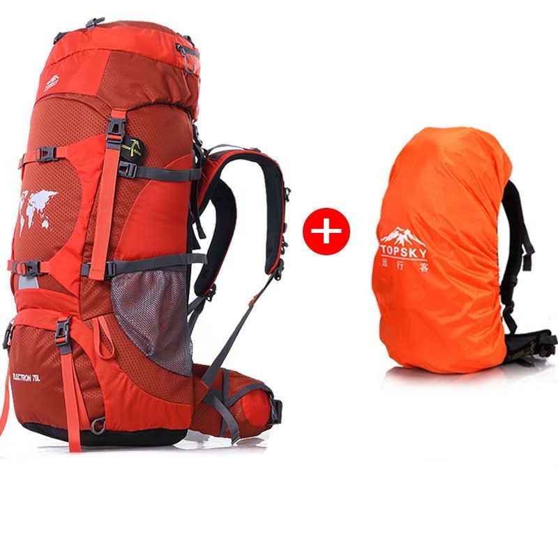 Large-Capacity Waterproof Multifunctional Hiking Backpack