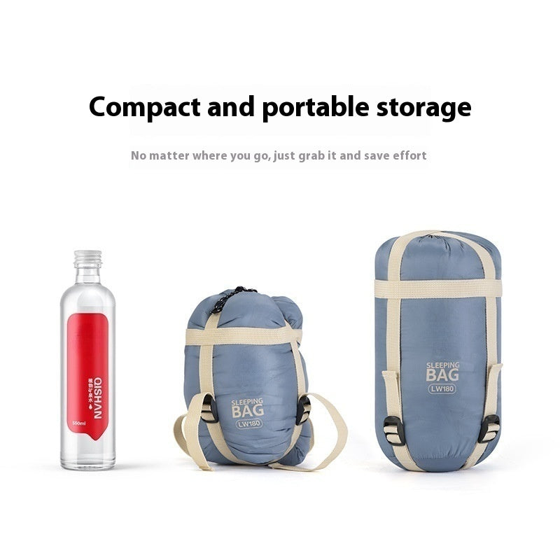 Summer Thin Envelope Sleeping Bag Portable For Camping