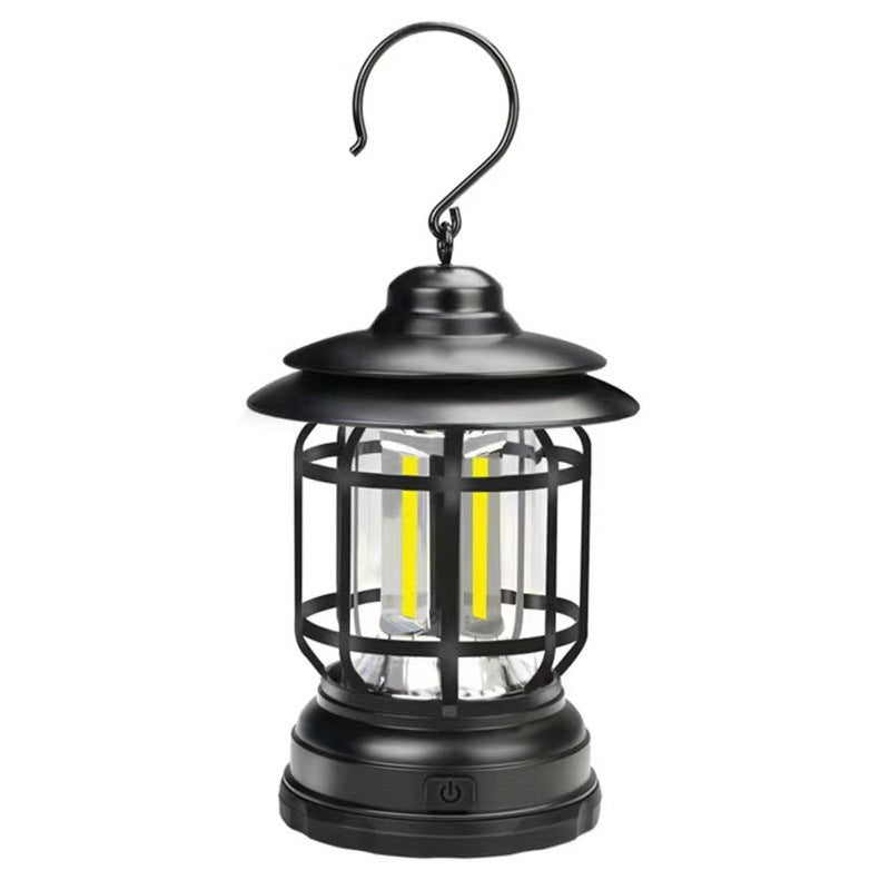 Retro Revolving Rechargeable Outdoor Camping Lantern