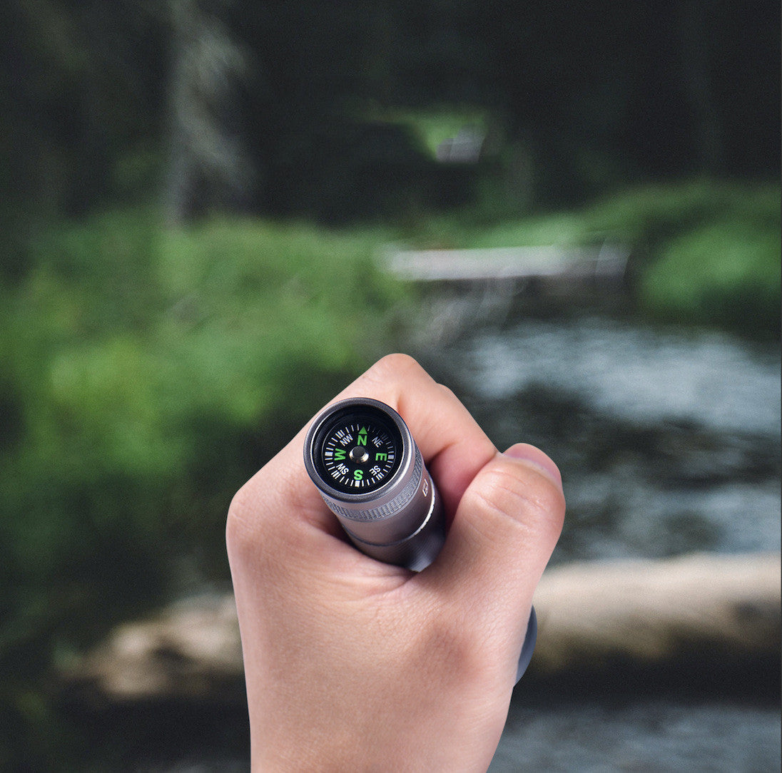 Long-Range Waterproof USB Rechargeable Camping Flashlight