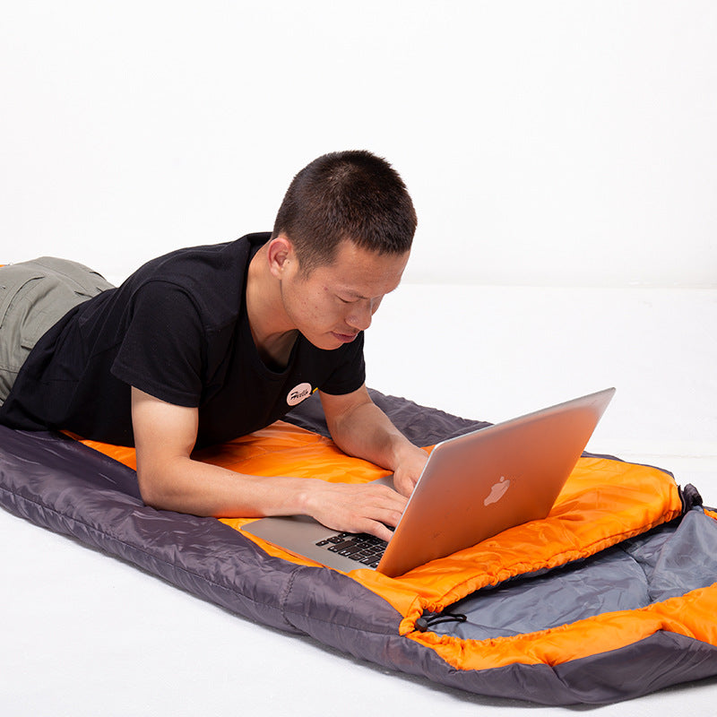 Thick Warm Portable Sleeping Bag For Outdoor Camping