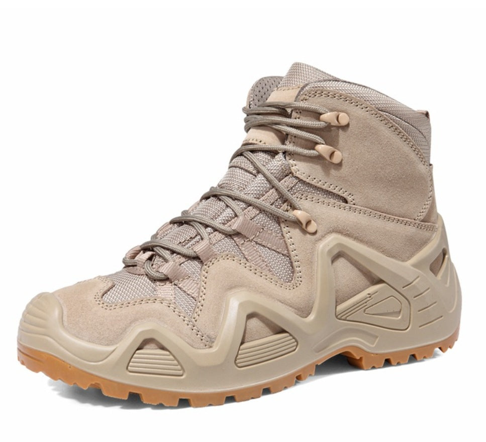 Mid-High Military Combat Hiking Training Boots